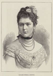 Madame Etelka Gerster (gravering) af English School