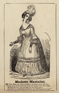 Madame Mantalini fra Nicholas Nickleby af English School