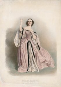Madame Persiani i Lucia di Lammermoor af English School