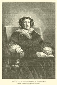 Madame Veuve Clicquot i 80-års alderen af English School