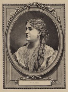 Mademoiselle Sessi (kobberstik) af English School