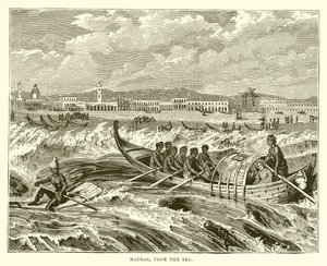 Madras, fra havet af English School