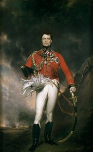 Generalmajor Sir James Kempt, ca. 1824 af English School