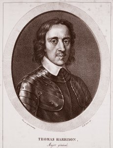 Generalmajor Thomas Harrison, tilskrevet N.H. Jacob, indgraveret af de Langlume af English School