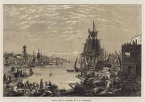 Malta (farve litho) af English School