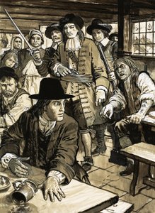 Mand bliver fanget på en pub af English School