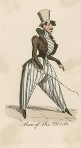 Mann der Mode von English School