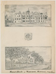 Manor House i Marylebone, London af English School