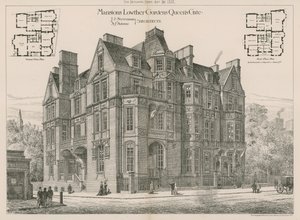 Mansions Lowther Gardens, Queens Gate, Kensington af English School