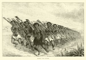Maori krigsdans af English School