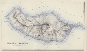 Kort: Island of Madeira, af GH Swanston, Edinburgh (farvefotografier) af English School