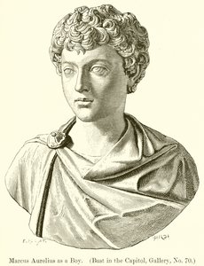 Marcus Aurelius som dreng. (Buste i Capitol, Galleri, nr. 70)