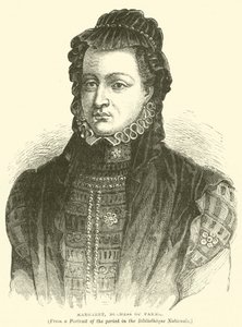Margaret, hertuginde af Parma (gravering) af English School