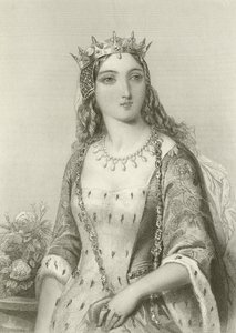 Margaret af Anjou, dronning af kong Henrik VI af English School