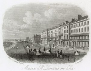 Marina i St Leonards ved havet af English School