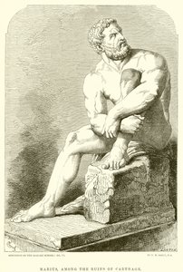 Marius, blandt ruinerne af Carthage af English School