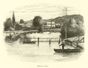 Marlow Weir af English School