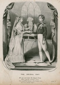Ægteskab mellem dronning Victoria og prins Albert, 10. februar 1840 af English School