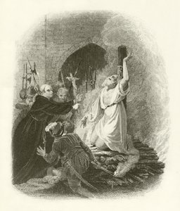 Cranmers martyrium af English School