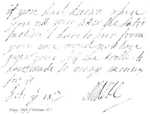 Mary, (Hustru til William III) af English School