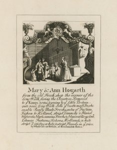 Mary og Ann Hogarth af English School