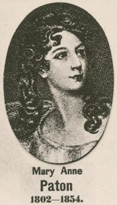 Mary Anne Paton (gravure) af English School