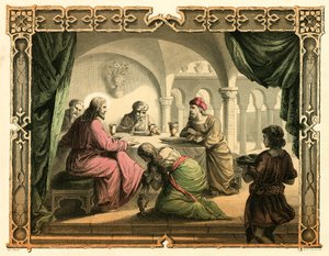 Maria salver Jesu fødder af English School