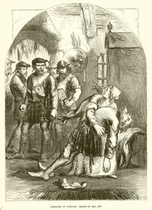 Massacre of Glencoe: Death of Mac Lan af English School