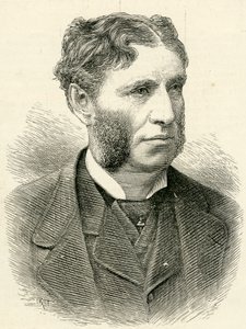 Matthew Arnold (1822-88) fra The Illustrated London News 21. april, 1888 af English School