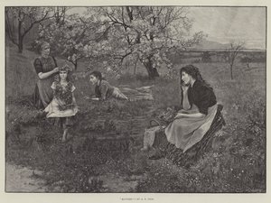 Maytime (gravering) af English School