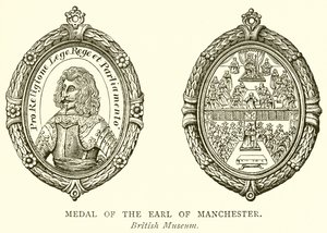 Medalje af jarlen af Manchester af English School
