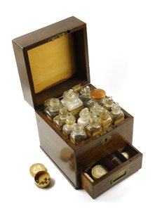 Medicinskrin brugt af Florence Nightingale under Krimkrigen, 1854-56 (træ)
