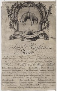 Mercer, John Haskins, handelskort