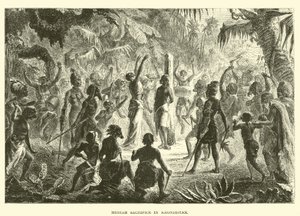 Meriah sacrifice in Khondistan  af English School