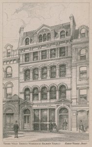 Mrs Willis Tobakslager, Holborn Viadukt af English School