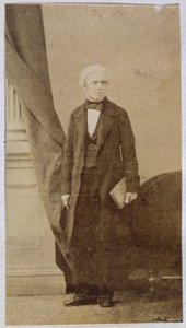 Michael Faraday (1791-1867) (albummetryk) af English School