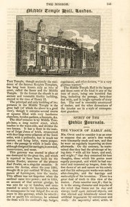 Middle Temple Hall af English School