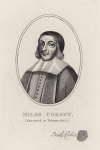 Miles Corbet (gravering) af English School