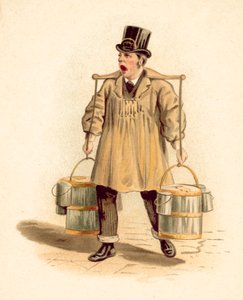 Mælkeleverandør (chromolitho) af English School