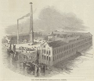 Mill Bank Depository, Ranelagh-Road, Pimlico (gravering) af English School