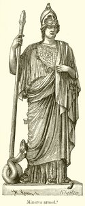 Minerva bevæbnet af English School