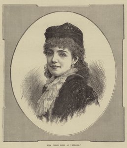 Miss Jessie Bond som "Melissa" (gravering) af English School