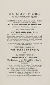 Miss Kellys Theatre, 73 Dean Street, Soho Square, London af English School