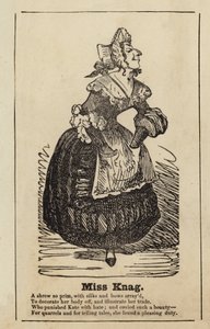 Miss Knag fra Nicholas Nickleby af English School
