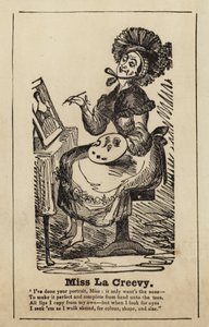 Miss La Creevy fra Nicholas Nickleby af English School