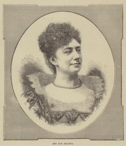 Miss Rose Leclercq (gravering) af English School
