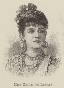 Miss Zelie de Lussan (gravering) af English School