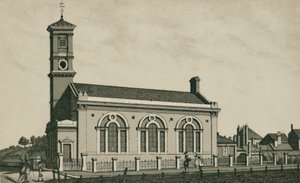 Mission Hall, Dovercourt (litografi) af English School