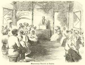 Missionskirken i Ceylon af English School