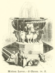 Molten Laver, 2 Chron, iv, 2 af English School